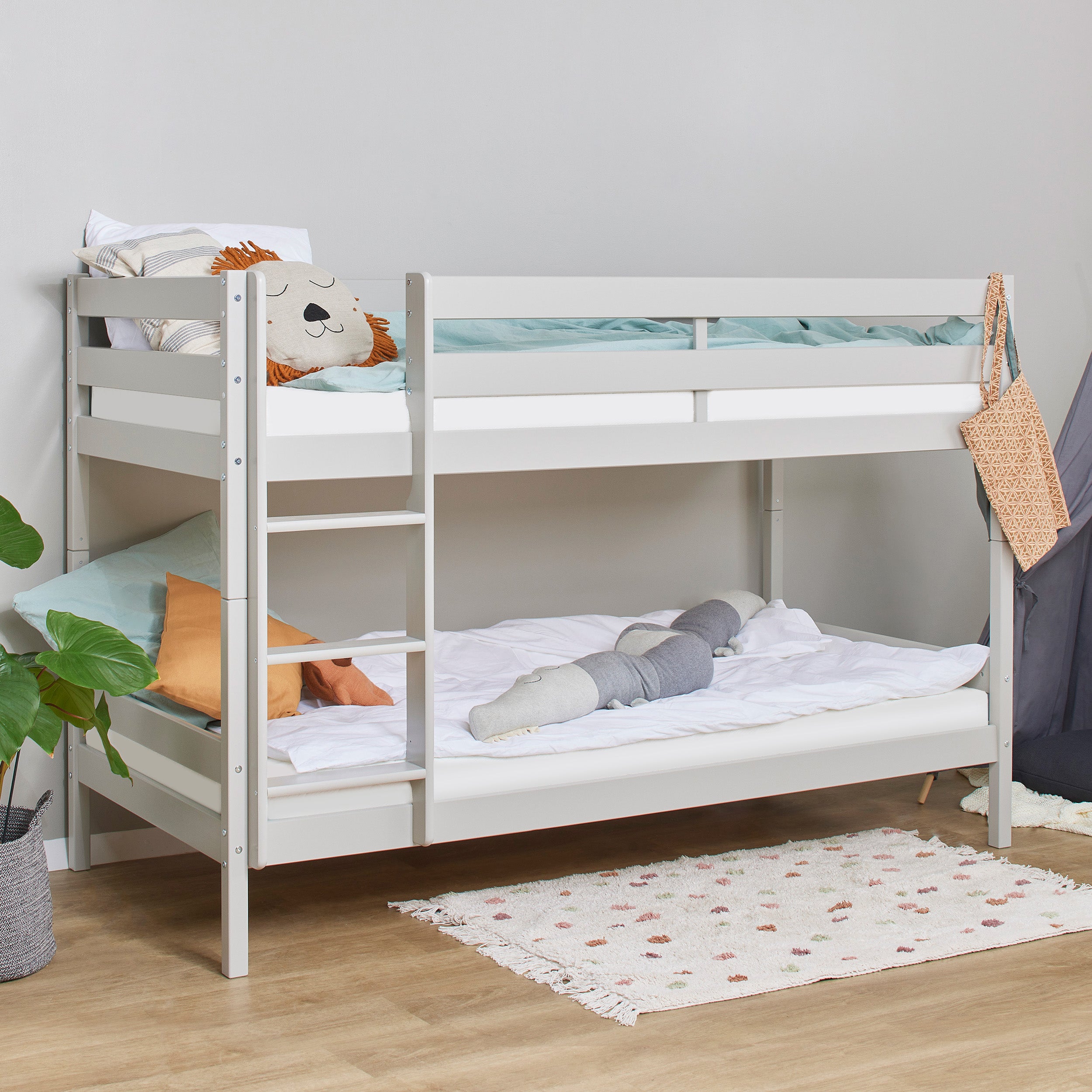 Hoppekids ECO Comfort Køjeseng med 2 Madrasser 70x160 / 90x200