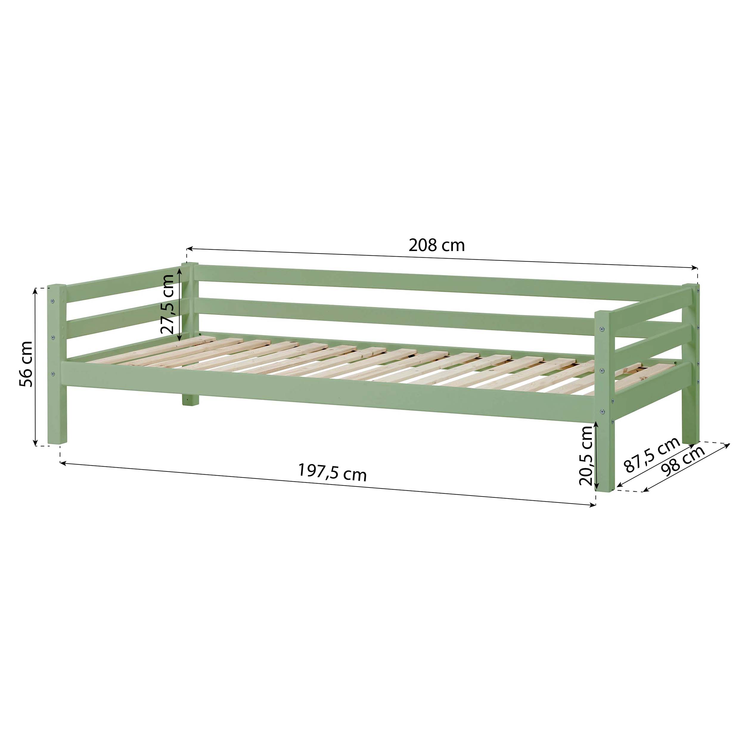 ECO Dream Juniorská postel 90x200 s šuplíky 