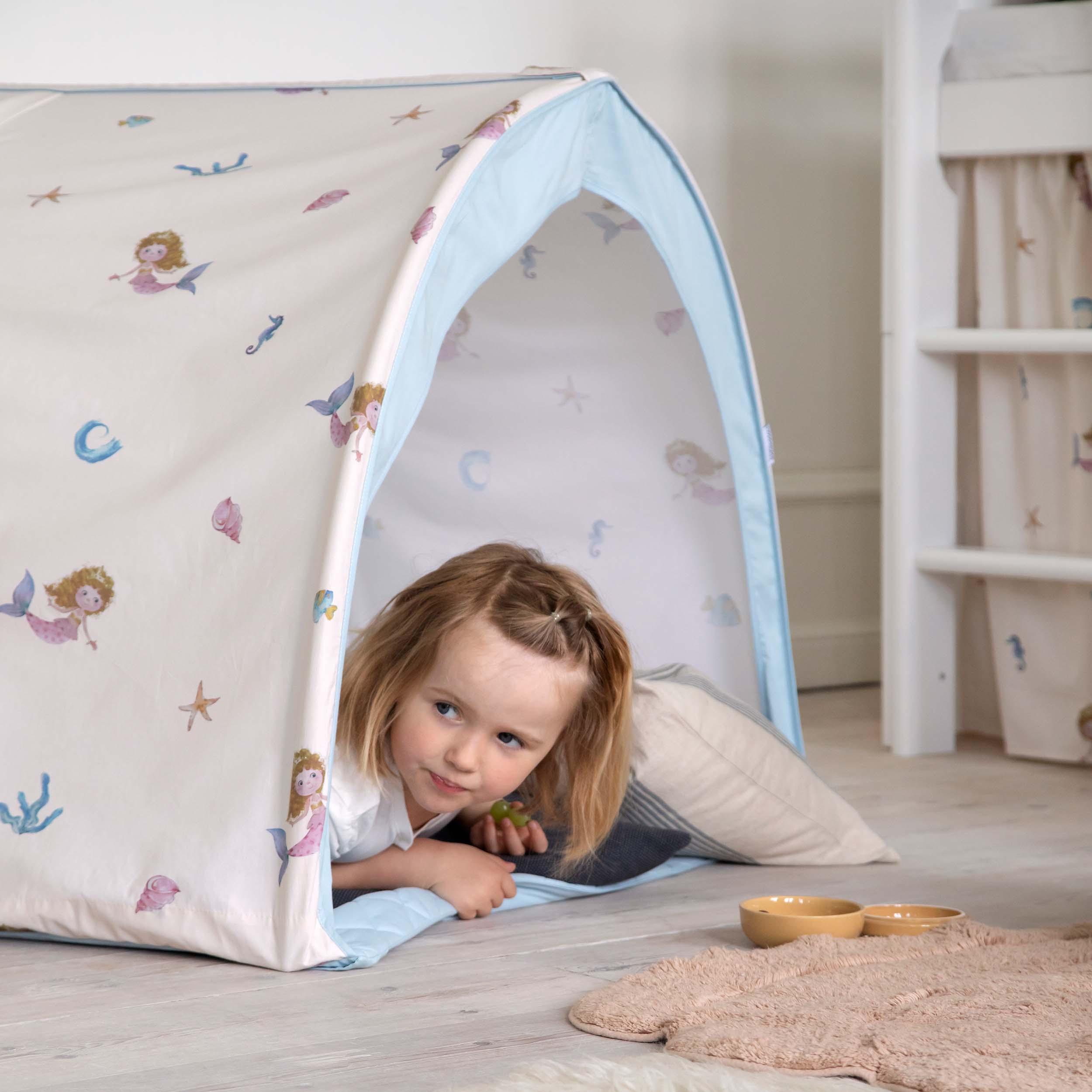 Mermaid shop bed tent