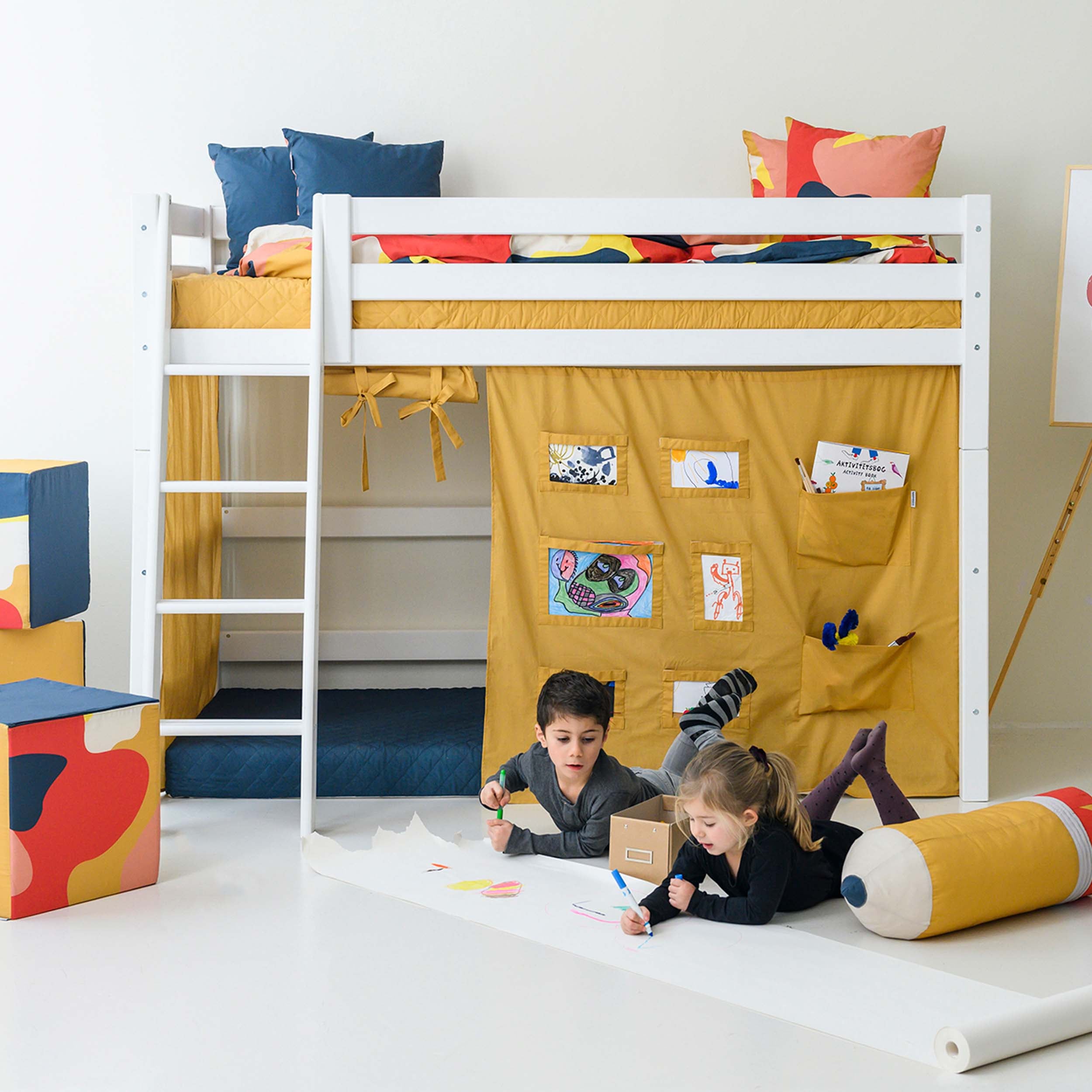 Hoppekids ECO Luxury modul a Közép magas ágyhoz 