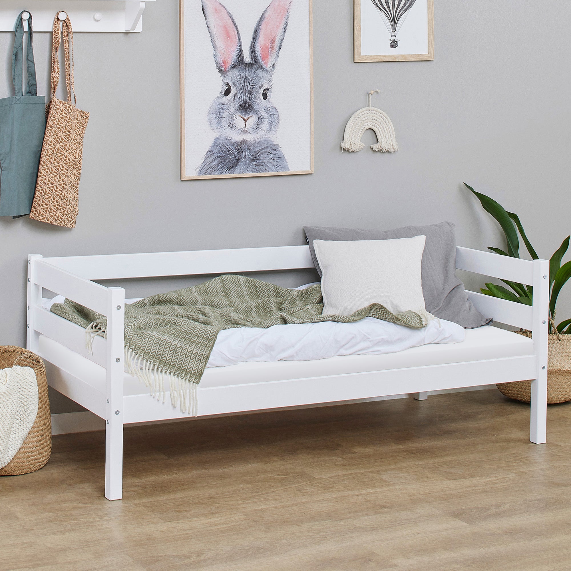 ECO Comfort Einzelbett mit Koldskumsmadras 