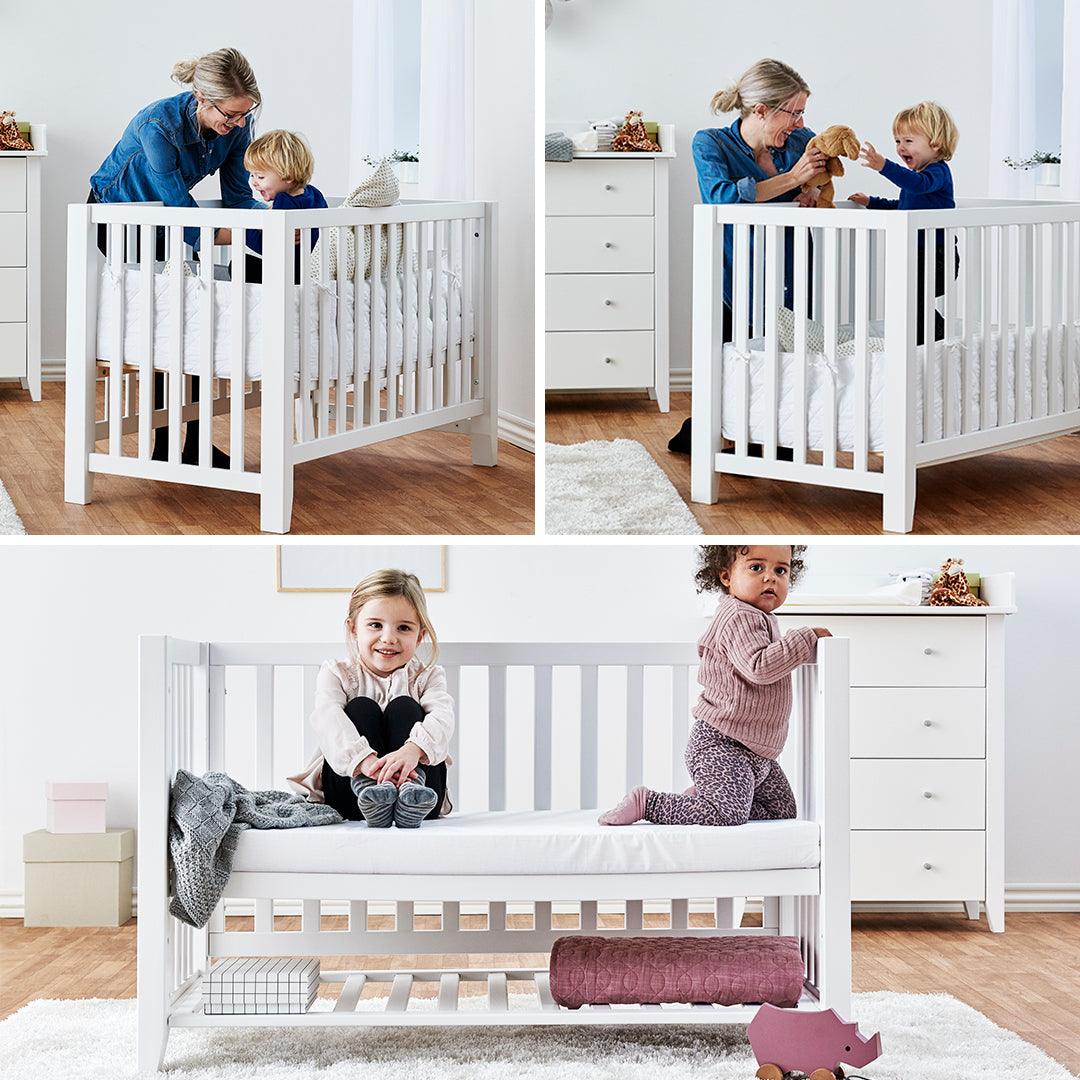 Hoppekids ANTON Baby Bed 60x120 White