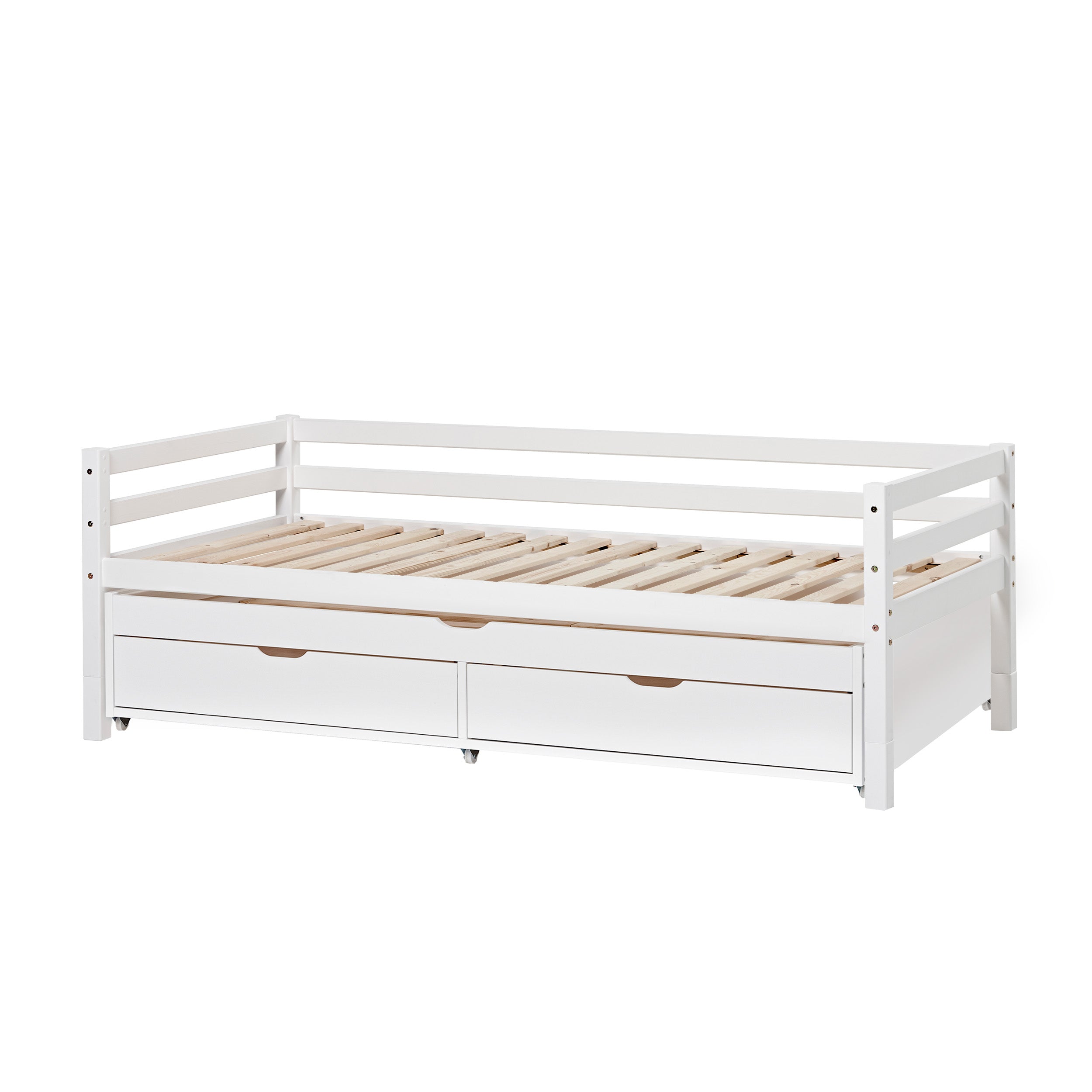 Hoppekids ECO Dream Daybed 90x200 with Trundle Bed and Drawers