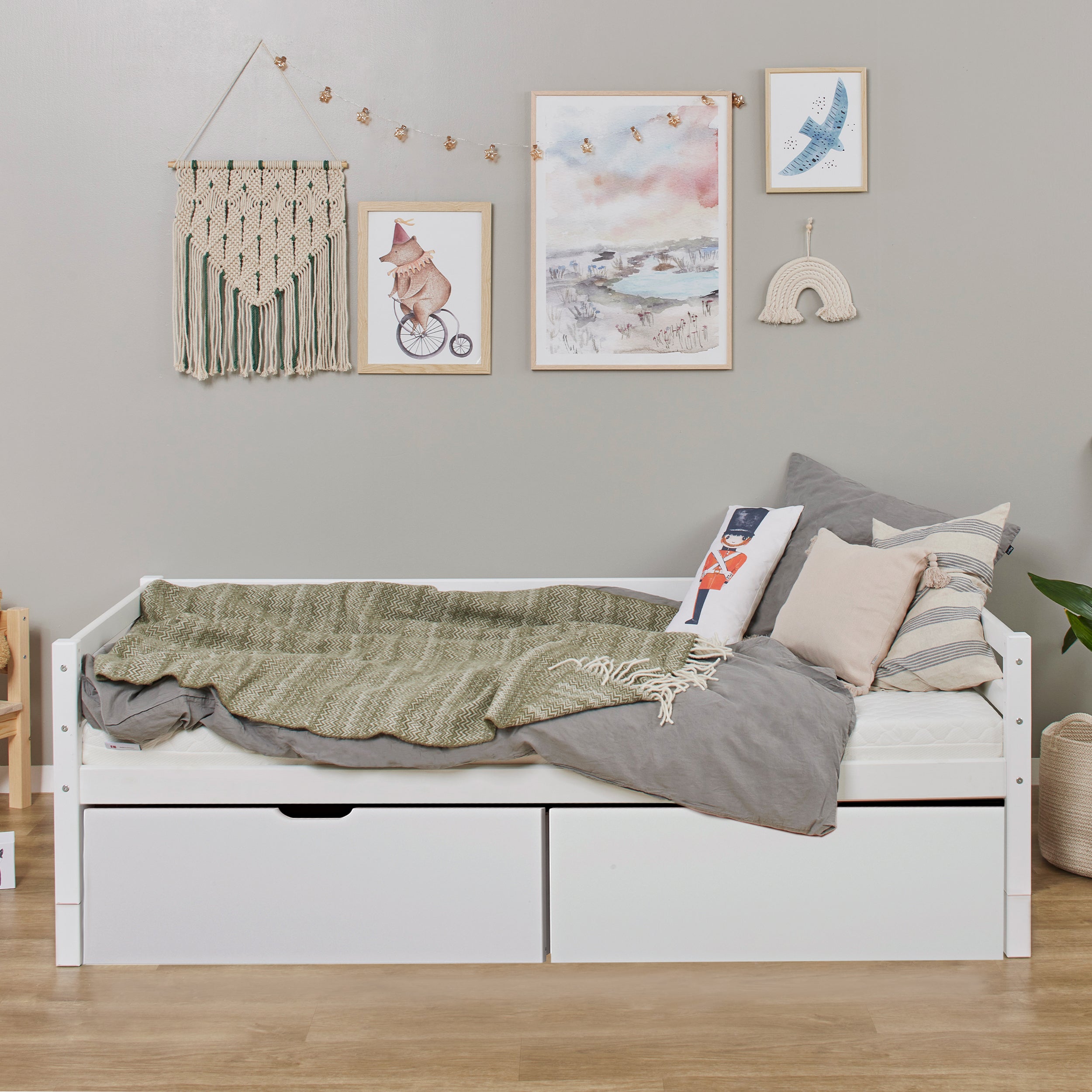 Hoppekids ECO Dream Daybed 90x200 med Plus Size Skuffer