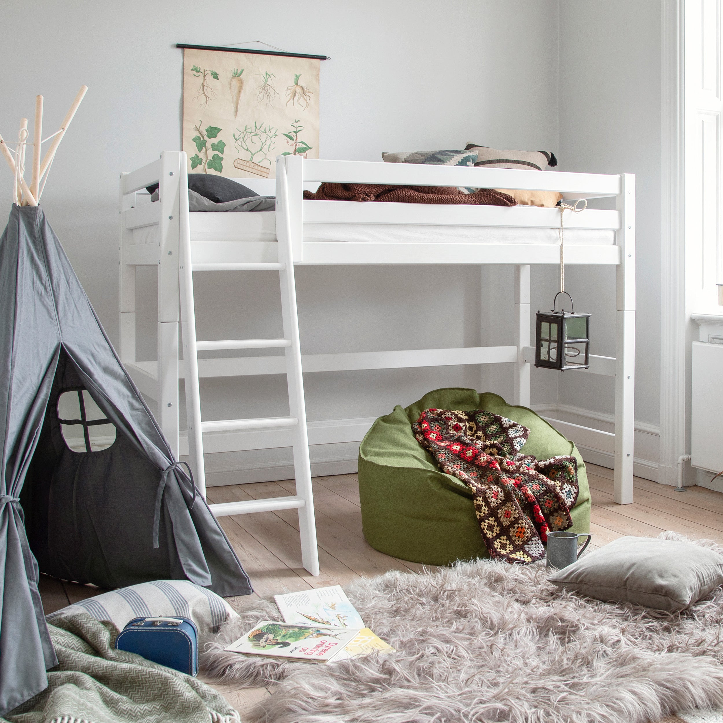 Mid sleeper deals bunk bed