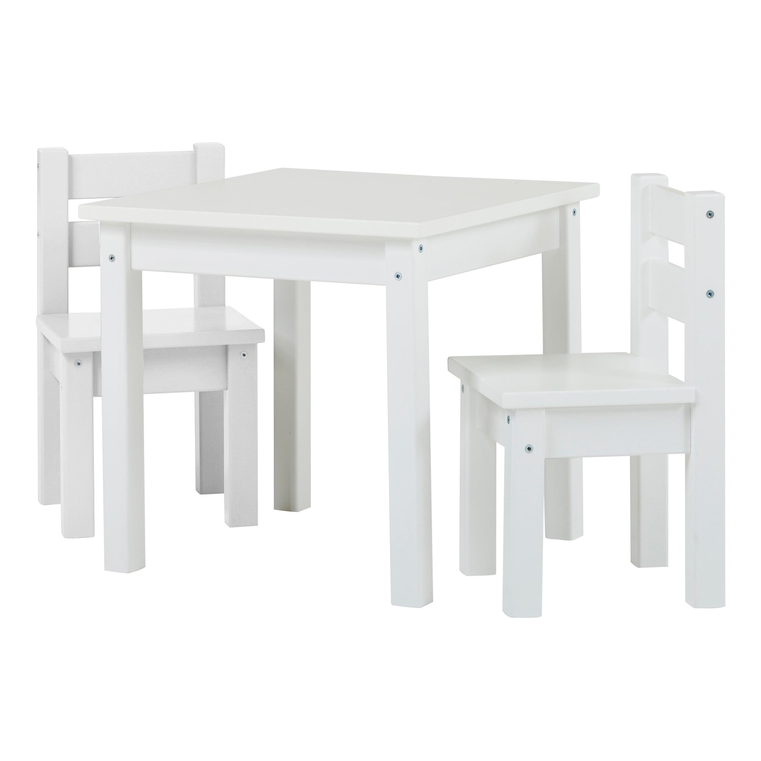Set tavolo con due sedie per bambini Scandi 3 pz